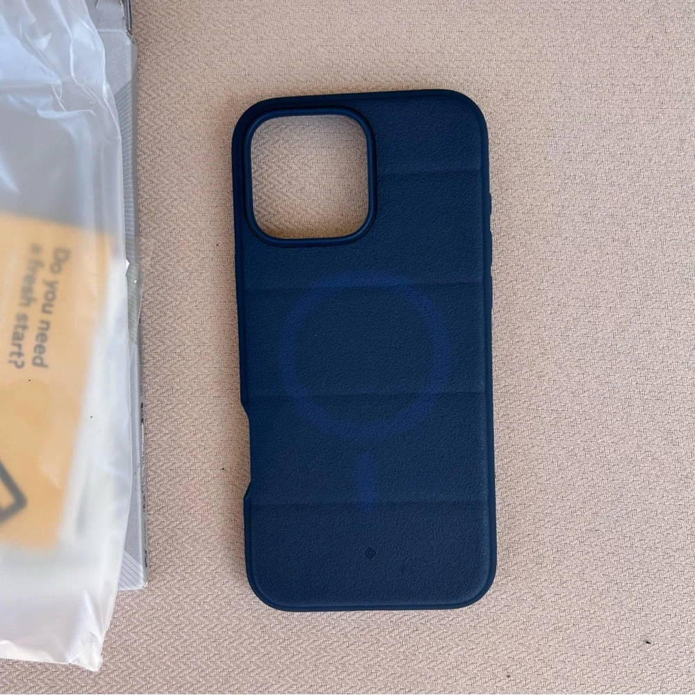 Caseology Athlex Mag Case for iPhone 16 Pro Max (2024) in Navy Blue MagSafe